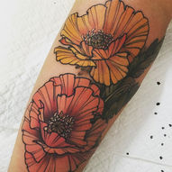 Ідеї Для Татуювань: Floral Tattoo 50/100