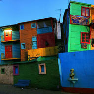 Кольорові будинки Буенос-Айрес, Аргентина
