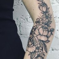 Ідеї Для Татуювань: Floral Tattoo 72/100