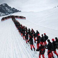 реклама, гора Ейгер, Альпи (фото)