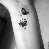 татуювання: метелик