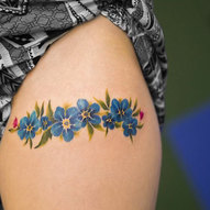 Ідеї Для Татуювань: Floral Tattoo 8/100