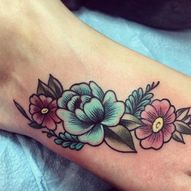 Ідеї Для Татуювань: Floral Tattoo 111/100