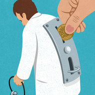 Сатиричні ілюстрації Джона Холкрофта: медицина