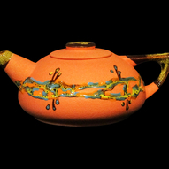 Чайник великий, декор ′крайка′ 