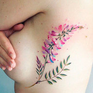 Ідеї Для Татуювань: Floral Tattoo 85/100
