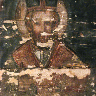 З церкви Святого Миколая в селі Колодне Тячівського району Закарпаття. 1470 рік. 