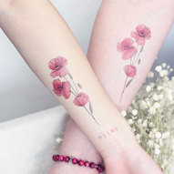 Ідеї Для Татуювань: Floral Tattoo 31/100