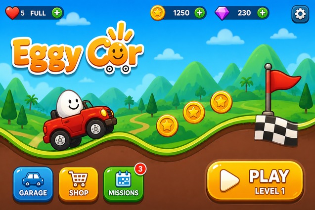 Don't Crack Under Pressure: A Guide to Eggy Car 1/1