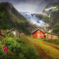пейзаж Норвегії