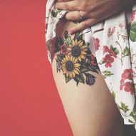 Ідеї Для Татуювань: Floral Tattoo 56/100
