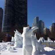 International Snow Sculpting Challenge, Чикаго