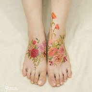 Ідеї Для Татуювань: Floral Tattoo 11/100