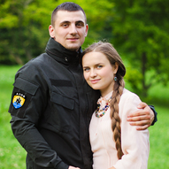 Анна Сенік: Сім'я бійця батальйону Азов (фото)