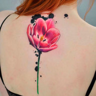 Ідеї Для Татуювань: Floral Tattoo 12/100