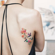 Ідеї Для Татуювань: Floral Tattoo 24/100