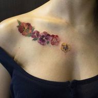 Ідеї Для Татуювань: Floral Tattoo 83/100