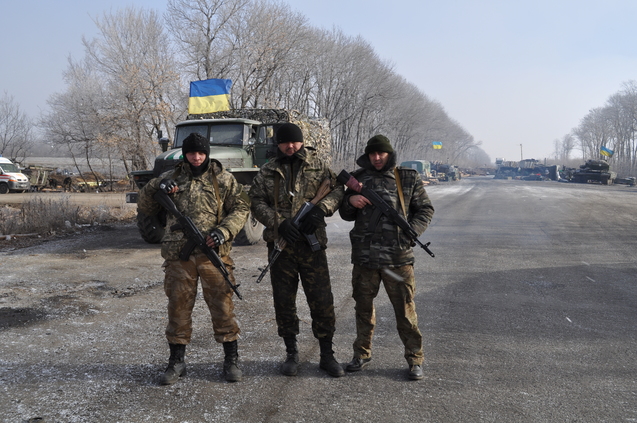 українські солдати Дебальцеве