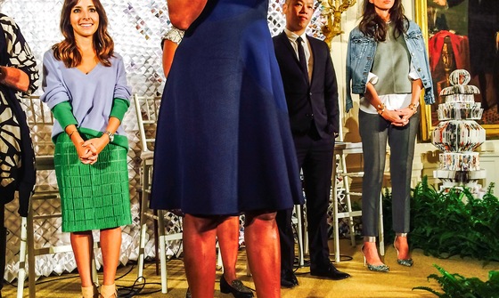 Мішель Обама в сукні українського дизайнера